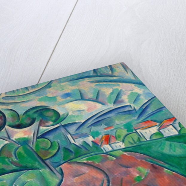 The Road to the Village; La route au village, c.1908-1912 by Daniel Vladimir Baranoff-Rossine