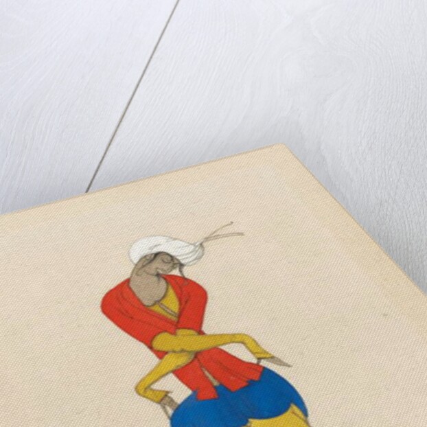 Maria Kuznetsova, costume design for 'L'Adoration', 1922 by Leon Bakst