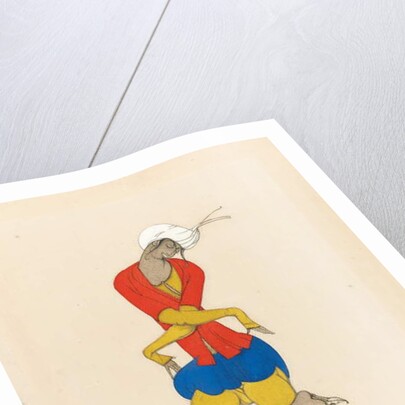 Maria Kuznetsova, costume design for 'L'Adoration', 1922 by Leon Bakst