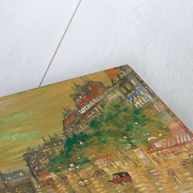 Rue Royale, Paris, by Konstantin Alekseevich Korovin