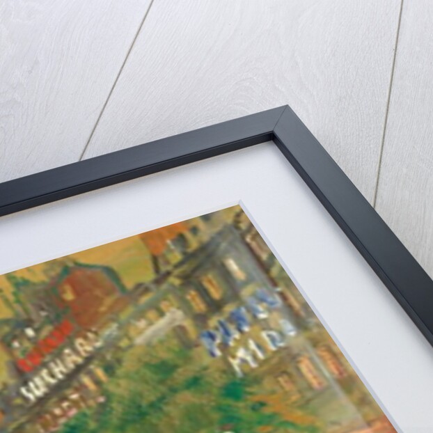 Rue Royale, Paris, by Konstantin Alekseevich Korovin