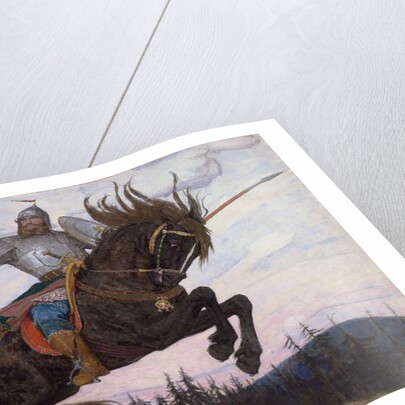 A Bogatyr, 1920 by Victor Mikhailovich Vasnetsov