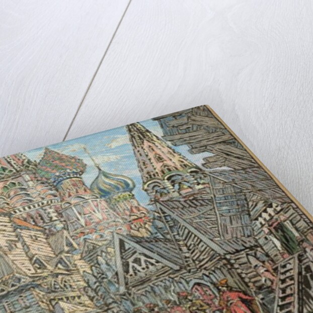 Set design for Act I of the opera 'Khovanshchina', by Konstantin Alekseevich Korovin