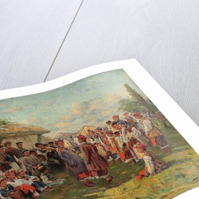 Festival in a Ukrainian Village, c. 1882-1917 by Vladimir Egorovic Makovsky
