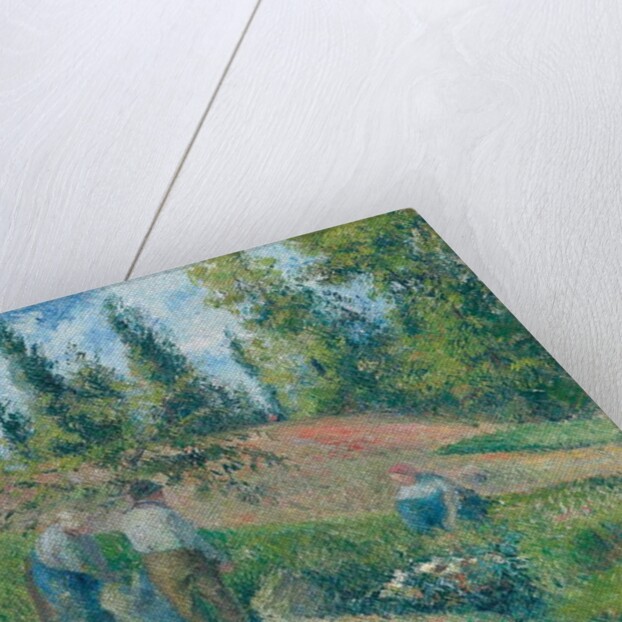 The Harvest, Pontoise, 1880 by Camille Pissarro