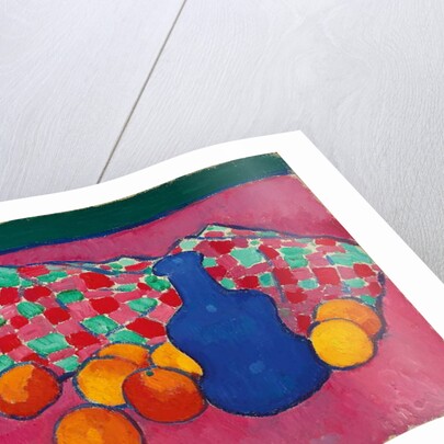 Blue Vase with Oranges, 1907 by Alexej von Jawlensky