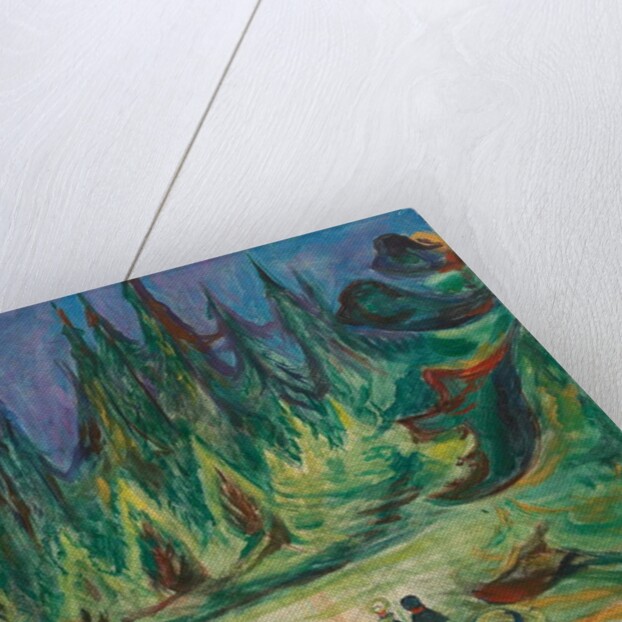 The Fairytale Forest, 1927-1929 by Edvard Munch