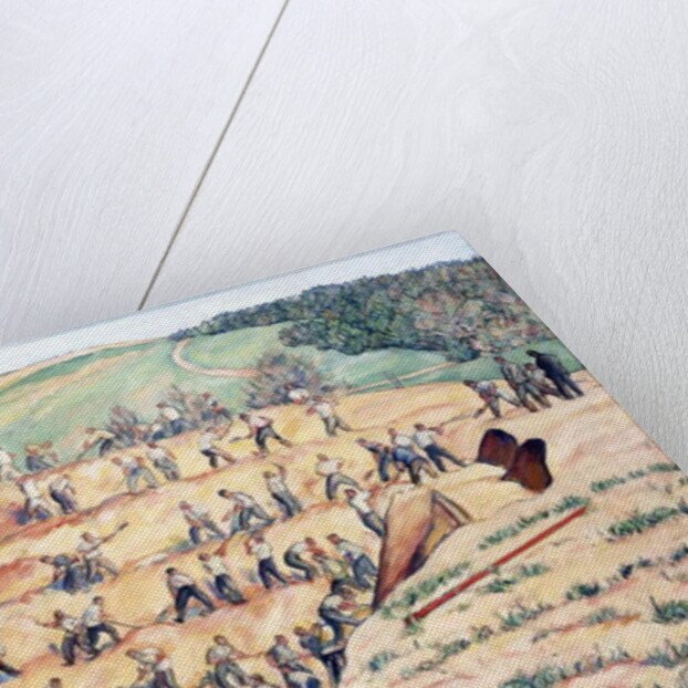 Work; Arbeit, 1916 by Erich Buttner