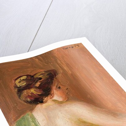 Woman from the Back, by Pierre Auguste Renoir