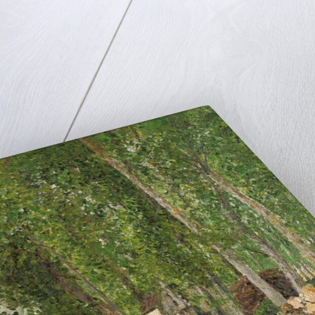 Undergrowth at Moret, 1902 by Camille Pissarro