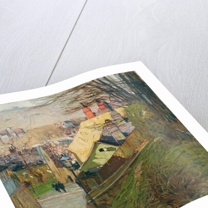 The House of Therese Krones in Dobling in Vienna, c.1912-1914 by Carl Moll