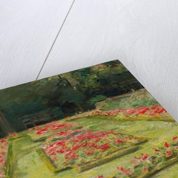 The Flower Terrace in the Wannsee Garden, 1921 by Max Liebermann