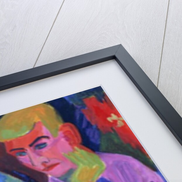 Three People at a Table, 1924 by Hermann Scherer