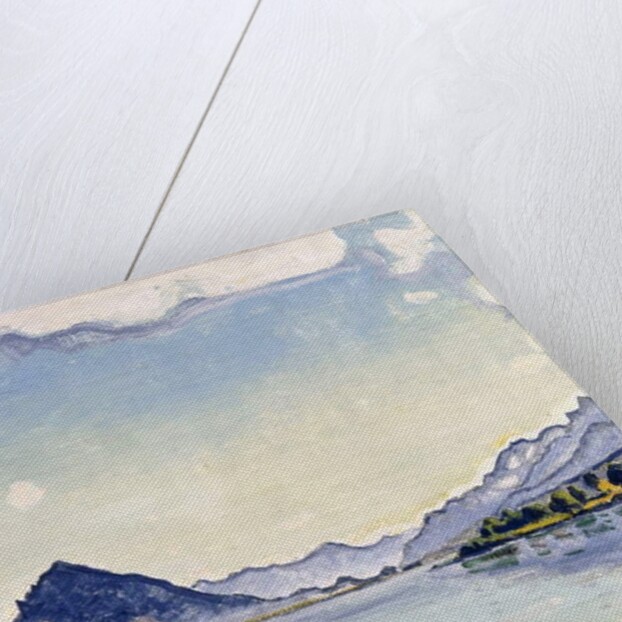 Thunersee at Leissingen, 1909 by Ferdinand Hodler