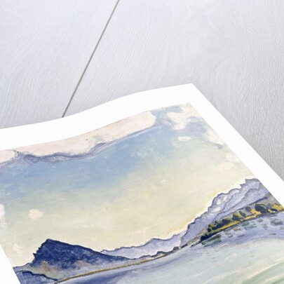 Thunersee at Leissingen, 1909 by Ferdinand Hodler