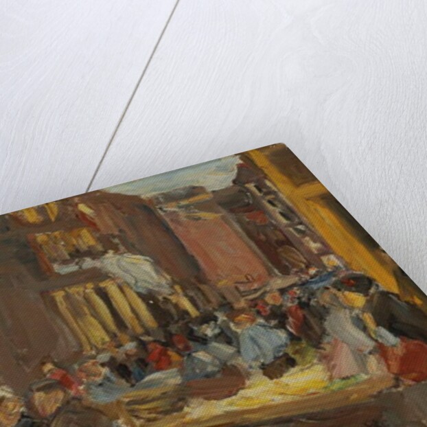 Jewish Quarter in Amsterdam; Judengasse in Amsterdam, Ecke Jodenbreestraat, 1905 by Max Liebermann