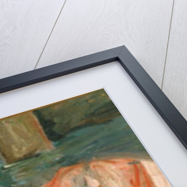 Young Woman Lying on the Grass; Jeune femme couchee dans l'herbe, 1939 by Chaim Soutine