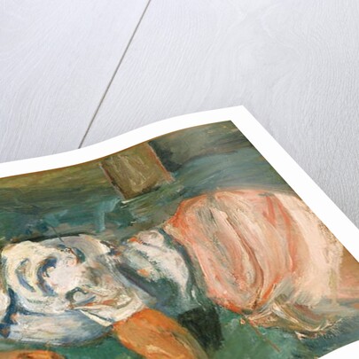 Young Woman Lying on the Grass; Jeune femme couchee dans l'herbe, 1939 by Chaim Soutine