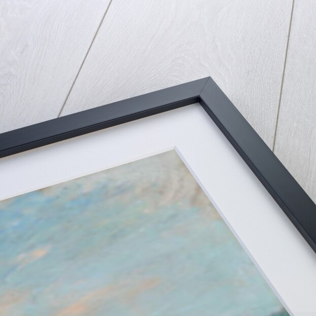 Boats below the Pourville Cliffs, 1882 by Claude Monet