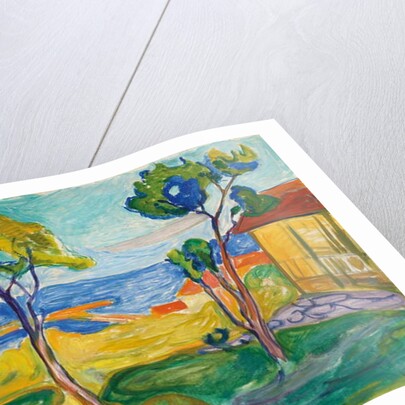 The Garden in Asgardstrand, 1904-1905 by Edvard Munch