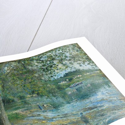 Banks of the Oise at Auvers-sur-Oise, 1878 by Camille Pissarro