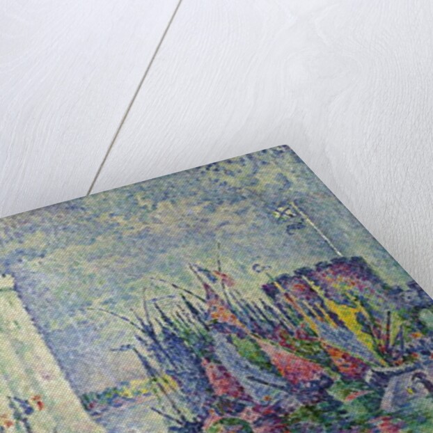 Rainbow at the Port of La Rochelle; Arc-en-ciel, La Rochelle, le Port, 1912 by Paul Signac