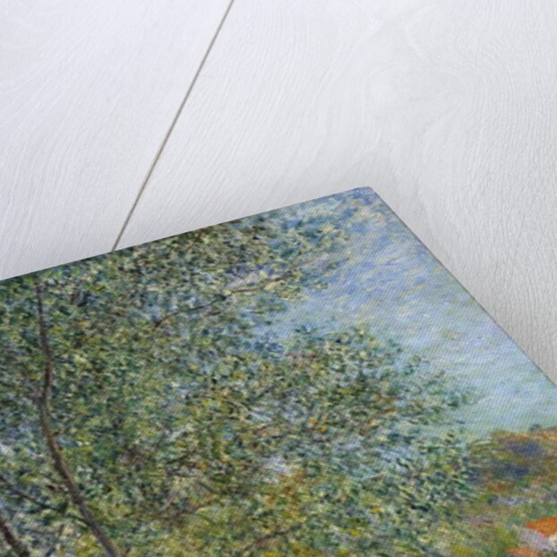 Morning Near the Loing; Matin pres du Loing, 1879 by Alfred Sisley