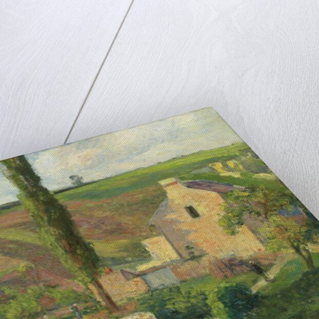 La Cote des Mathurins a l'Hermitage, Pontoise, 1876 by Camille Pissarro