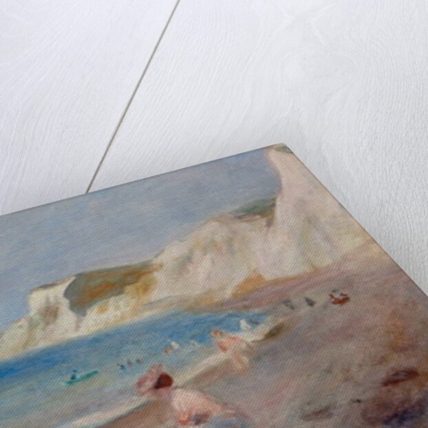 Varengeville Beach; La Plage de Varengeville, c. 1880 by Pierre Auguste Renoir