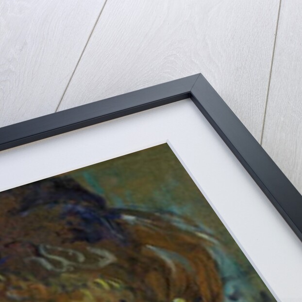 Head of an English Lady; Tete de lady anglaise, 1898 by Henri de Toulouse-Lautrec