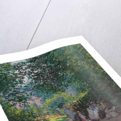 In Monceau Park, 1878 by Claude Monet