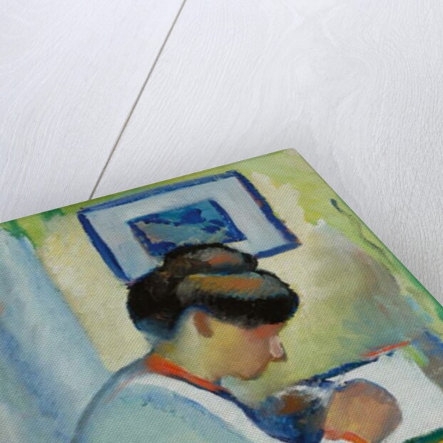 Woman Writing, 1910 by August Macke