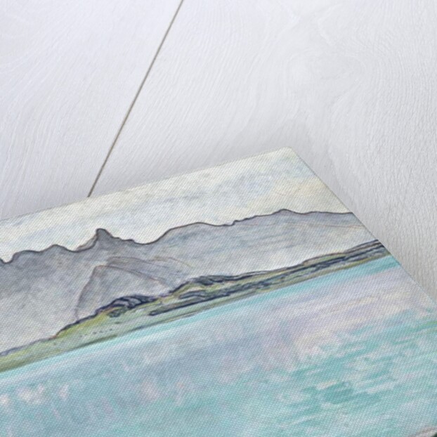 Thunersee with the Stockhorn Mountains, 1910 by Ferdinand Hodler