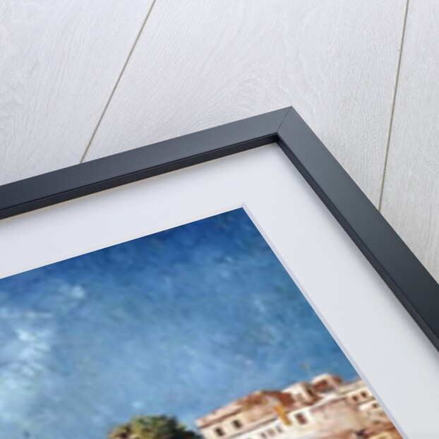 A View of the Ghats with Aurangzeb's Mosque, Benares by John Gleich