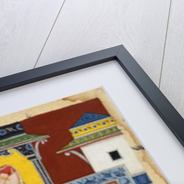 Kaikeyi, King Dasaratha's Second Queen, Rewarding the Hunchback Maidservant Manthara, c.1690-1700 by Indian School