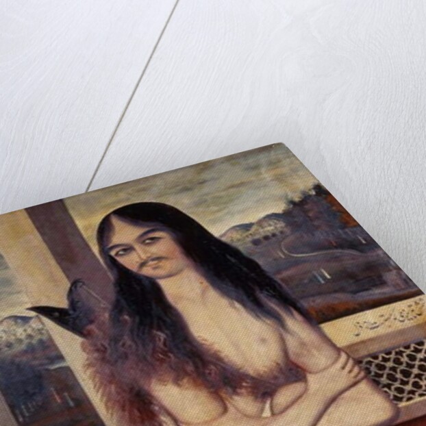 Portrait of Shamsi Tabrizi, the Dervish, c.1840-1 by Persian School