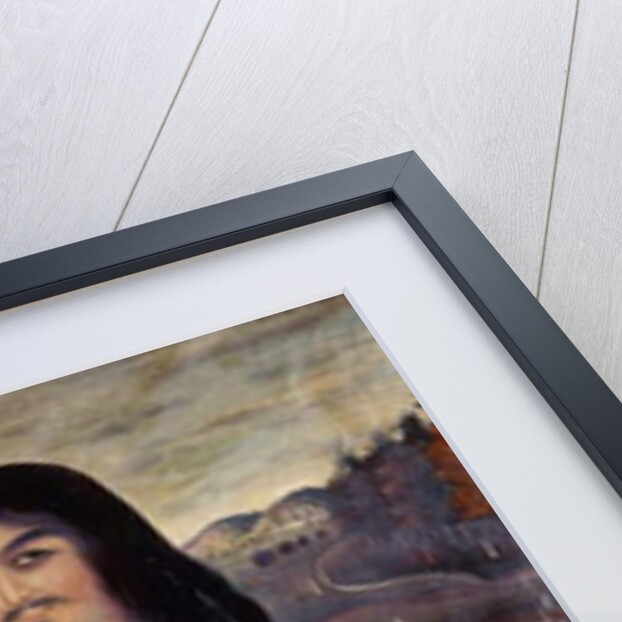 Portrait of Shamsi Tabrizi, the Dervish, c.1840-1 by Persian School