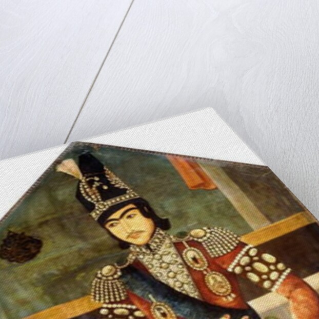 Portrait of Nasr-al-Din Shah, c.1850 by Persian School