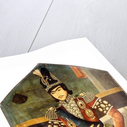 Portrait of Nasr-al-Din Shah, c.1850 by Persian School