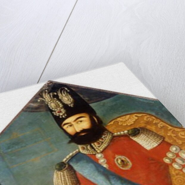 Portrait of Muhammad Shah, c. 1850 by Persian School