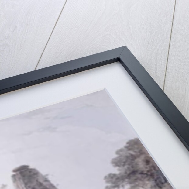 A Hindu Temple in the Fort of Rohtas, Bihar, by Thomas & William (1769-1837) Daniell