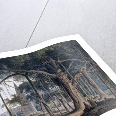 Hindu Temples at Agori, Uttar Pradesh by Thomas & William Daniell