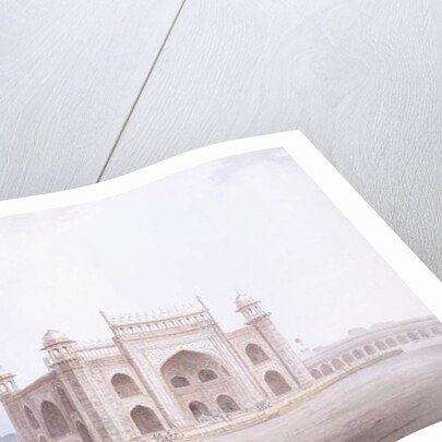The Gateway of the Taj Mahal, Agra, Uttar Pradesh by Thomas & William Daniell