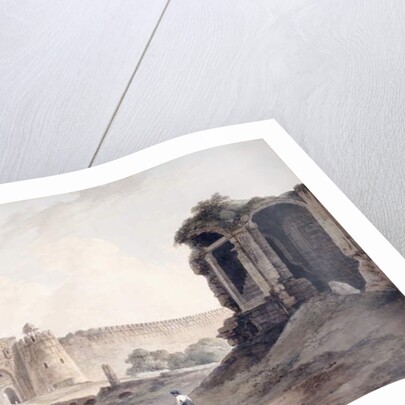The Purana Qila, Delhi by Thomas & William Daniell
