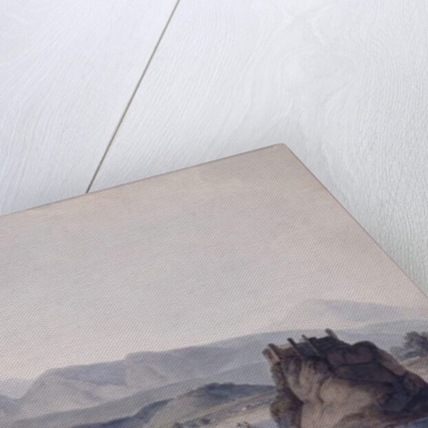 The Rope Bridge, Srinagar, Garhwal, Uttar Pradesh, by Thomas & William (1769-1837) Daniell