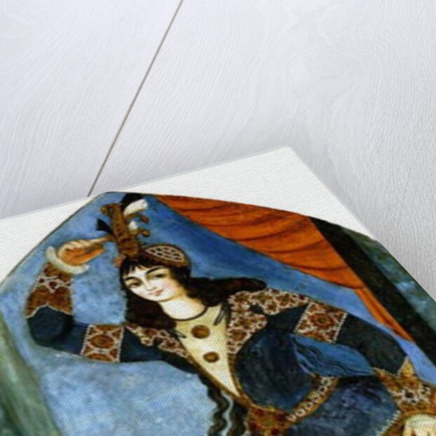 A Dancing Girl, c.1850-1900 by Persian School