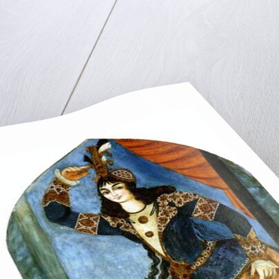 A Dancing Girl, c.1850-1900 by Persian School