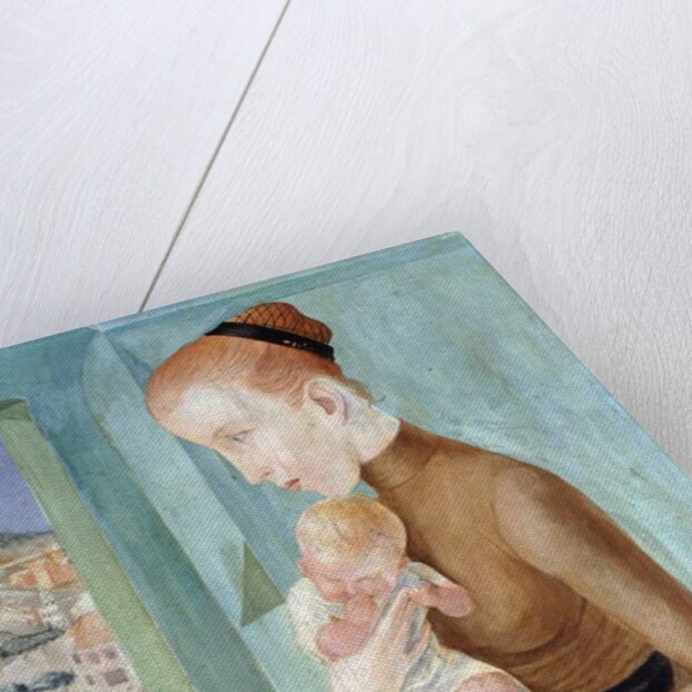 Mother and Child; Mutter und Kind, 1923 by Fritz Burmann