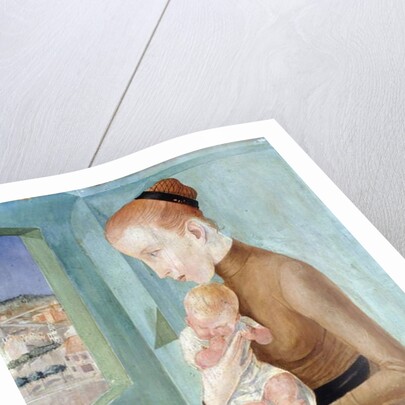 Mother and Child; Mutter und Kind, 1923 by Fritz Burmann