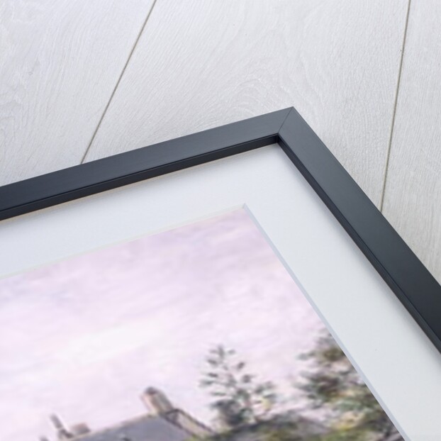 The Little Village Square; La Petite Place du Cillage, 1870 by Ludovic Piette